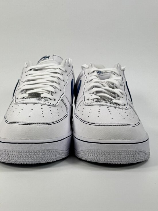 Nike Air Force 1 \'07 LV8 \'White Deep Royal\' HQ2037-100 size 14 main image 6